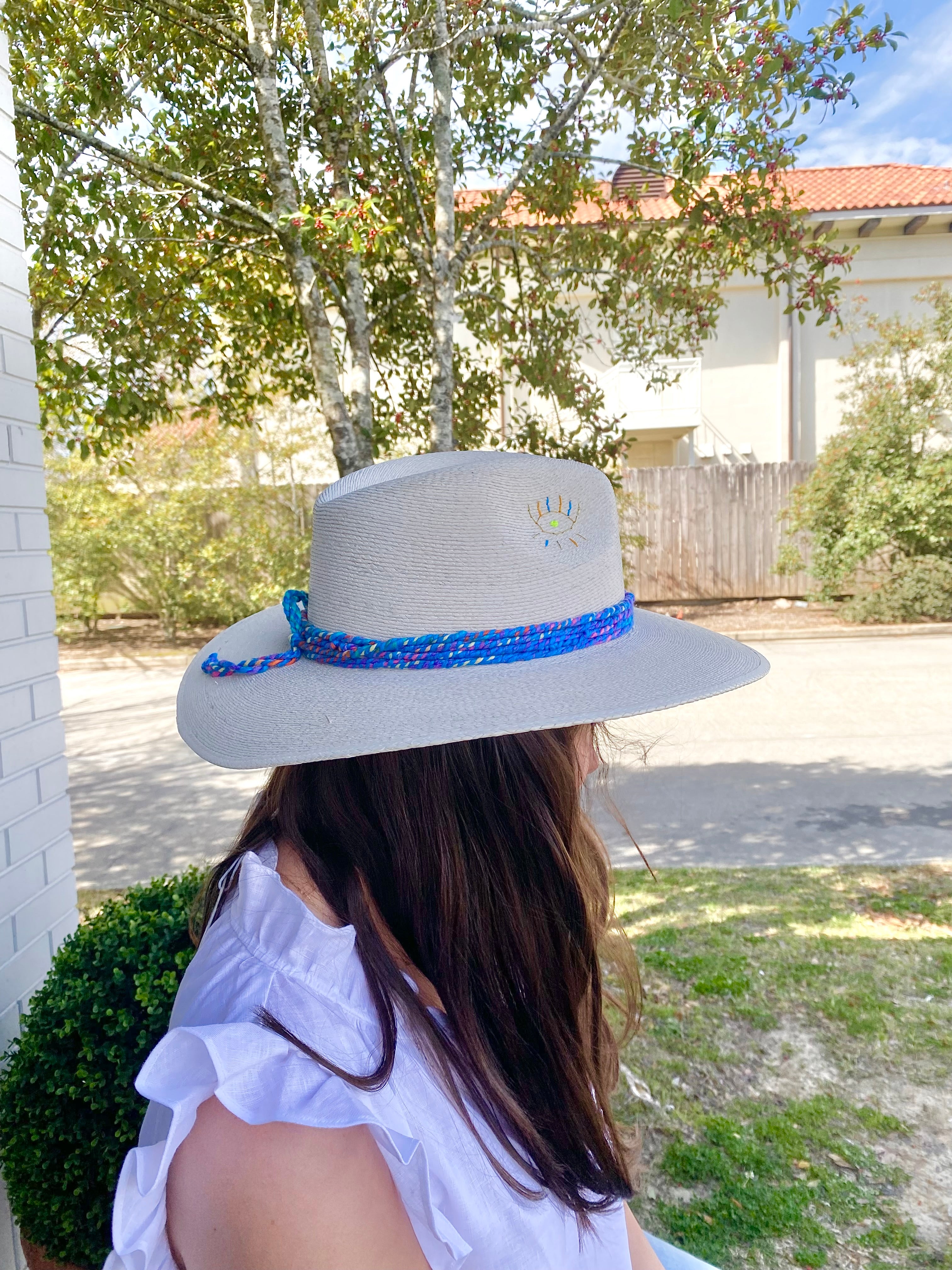 Palm Hat - Evil Eye/Bursts