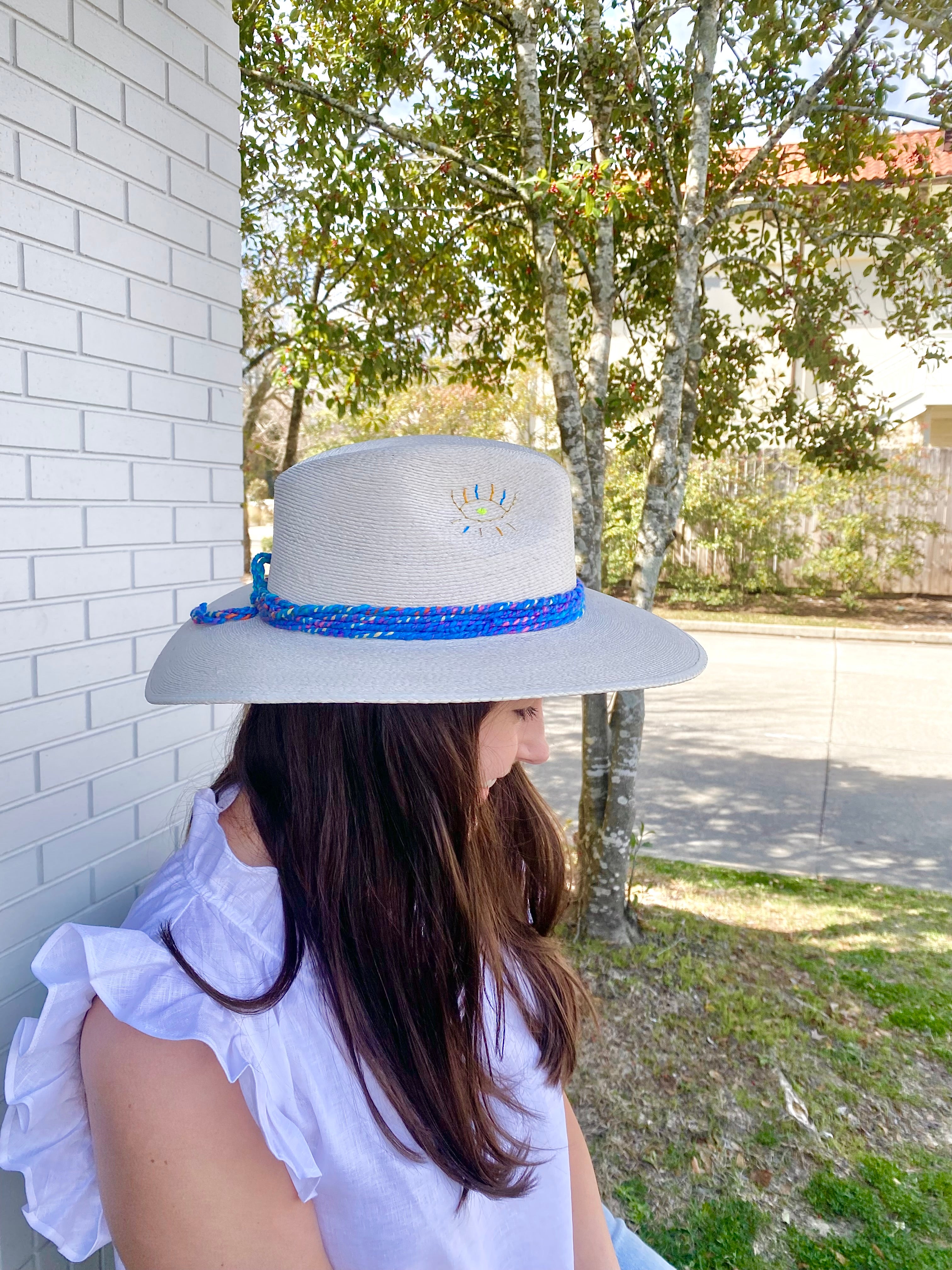 Palm Hat - Evil Eye/Bursts