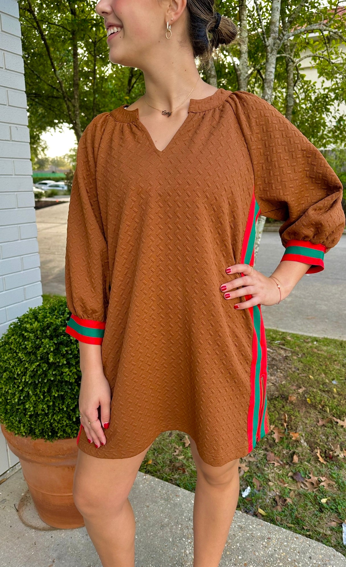 Harper Dress Camel