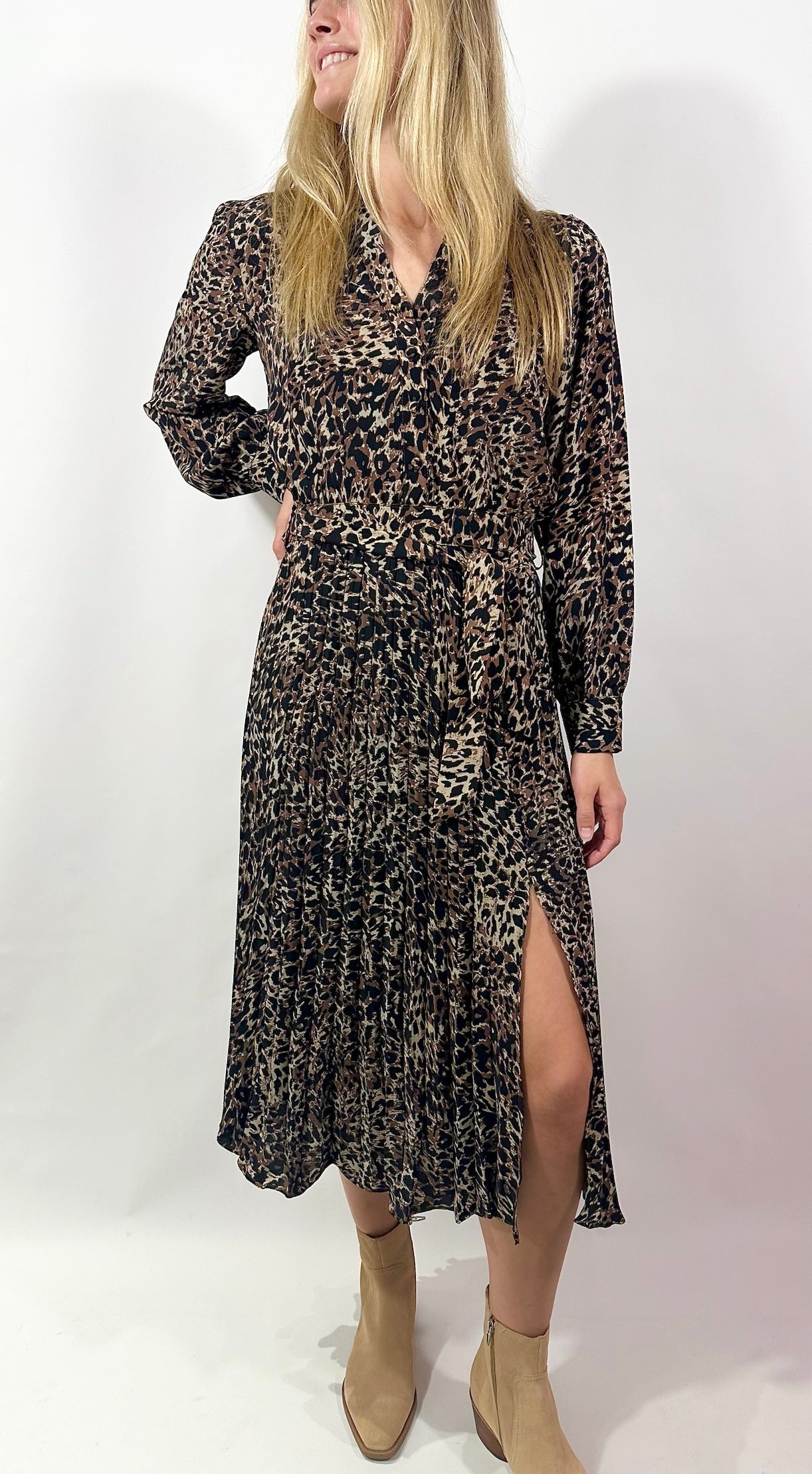 Lennox Dress Leopard