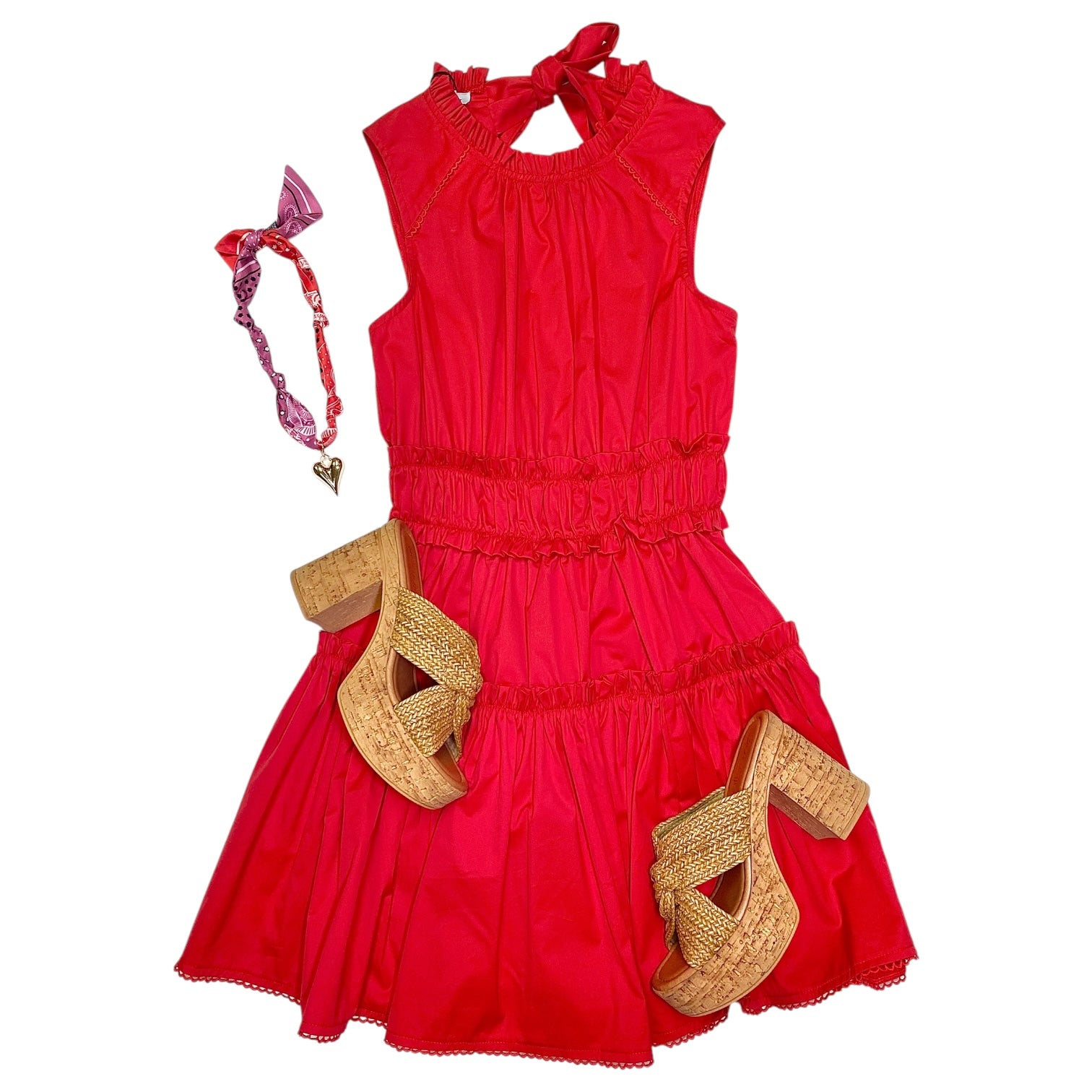 Payton Mini Dress Red