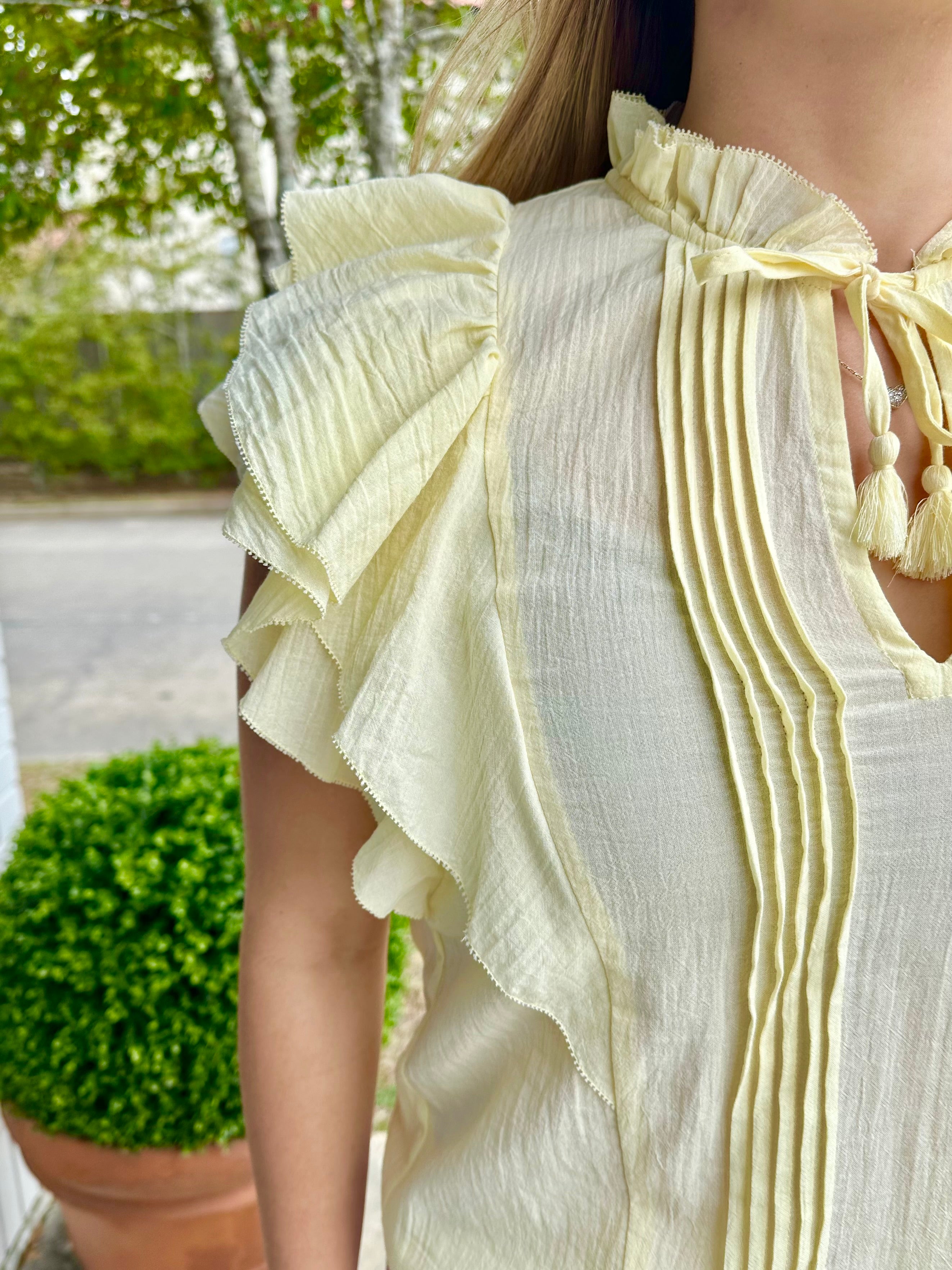 Keegan Top LT. Yellow