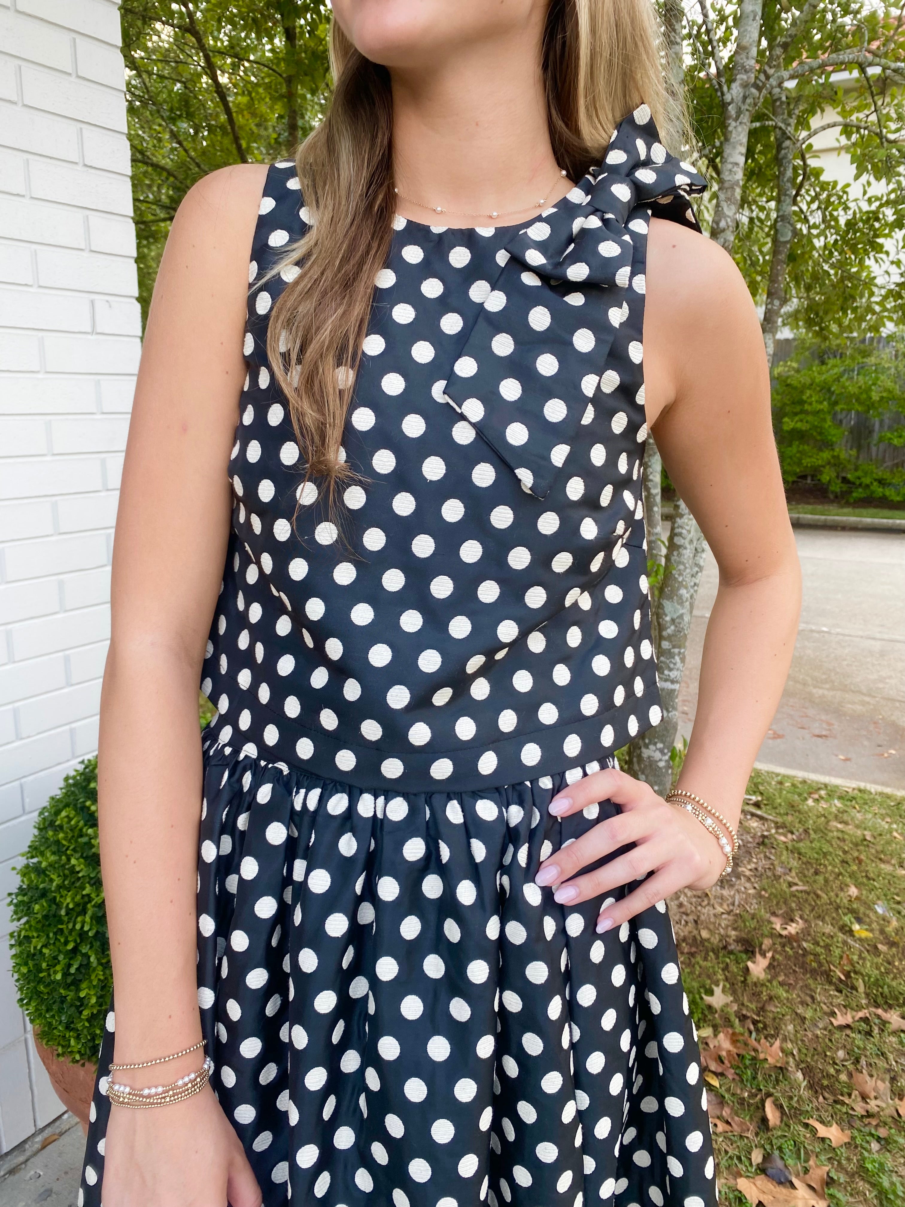 Kasey Polka Dot Skirt Set