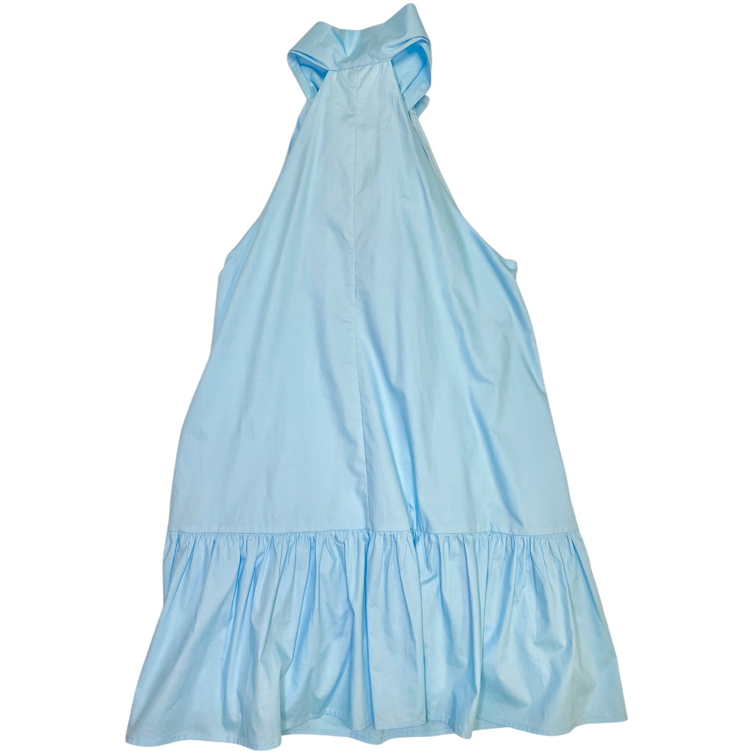 Bow Front Mini Dress LT. Blue