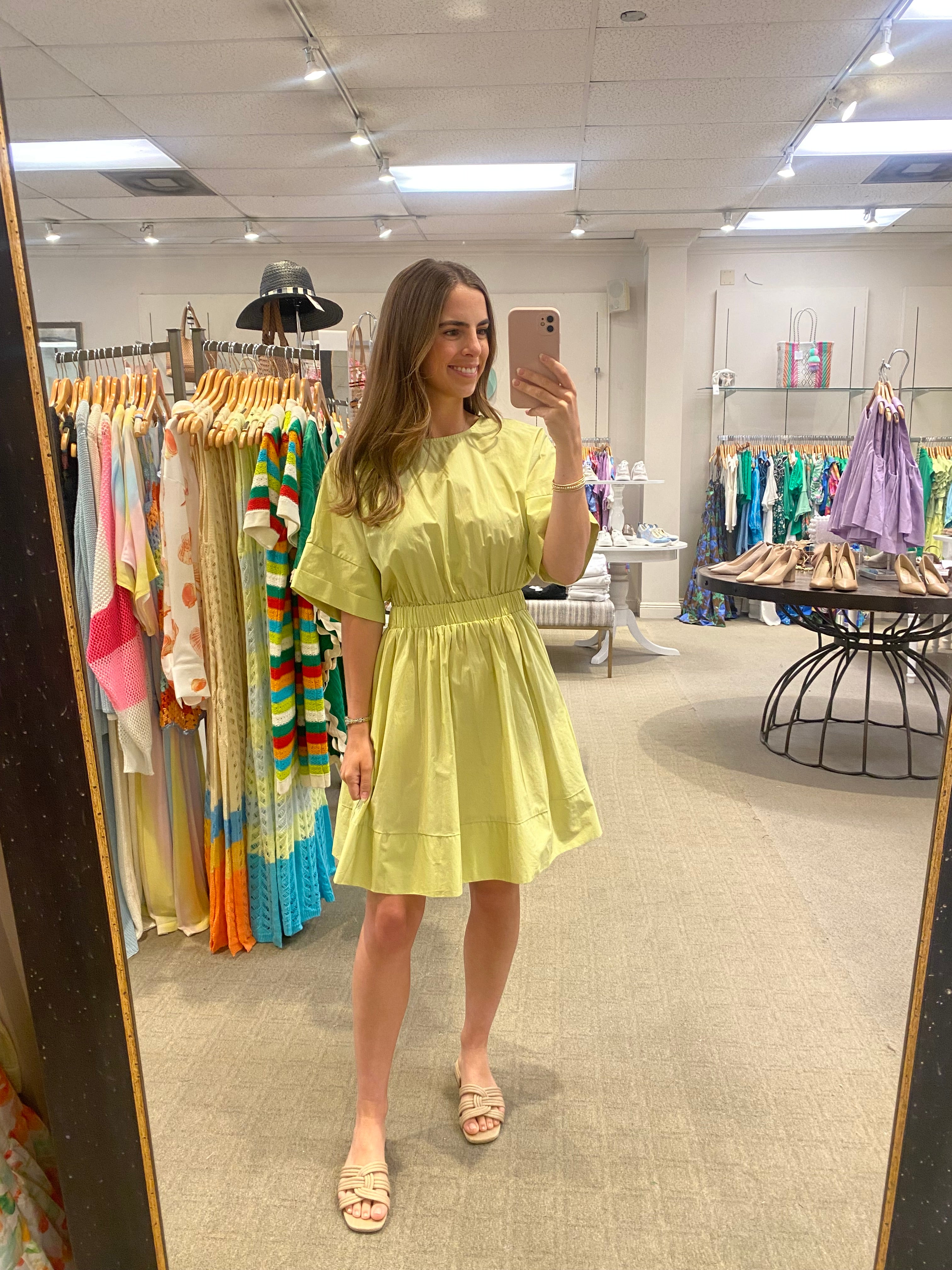 Mae Dress Lime