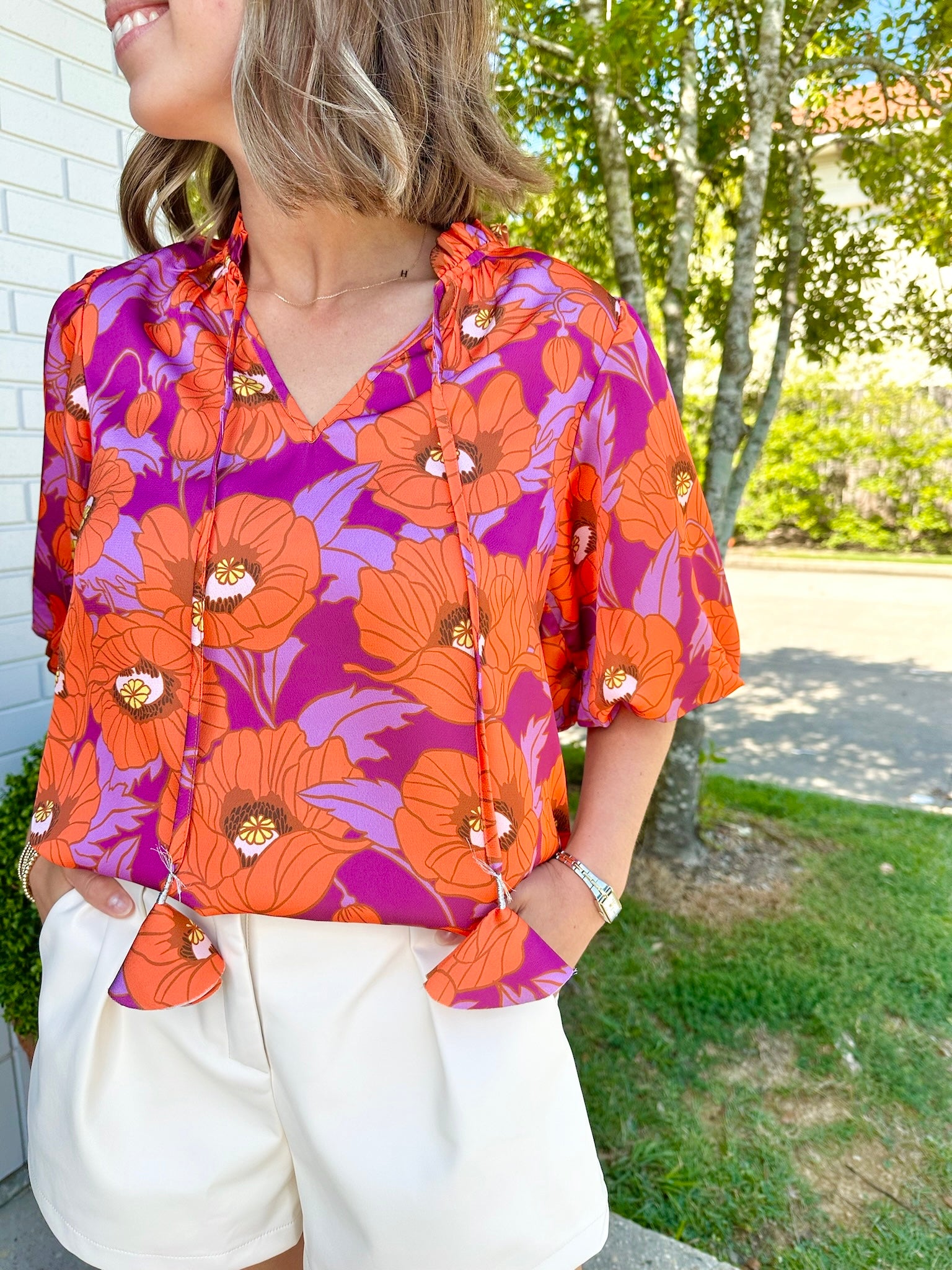 Floral Printed Top Multi