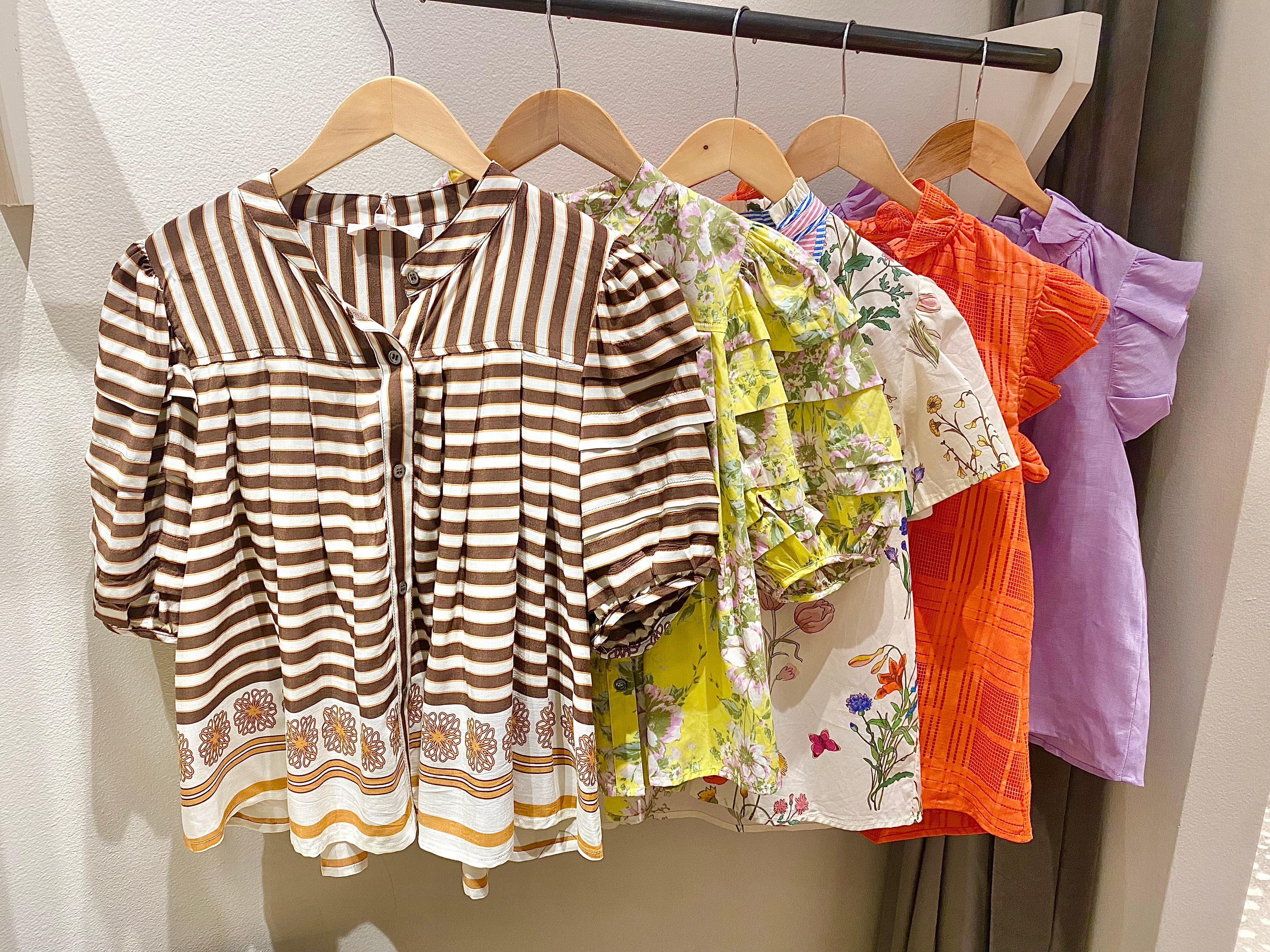 Nikki Top Cream Brown