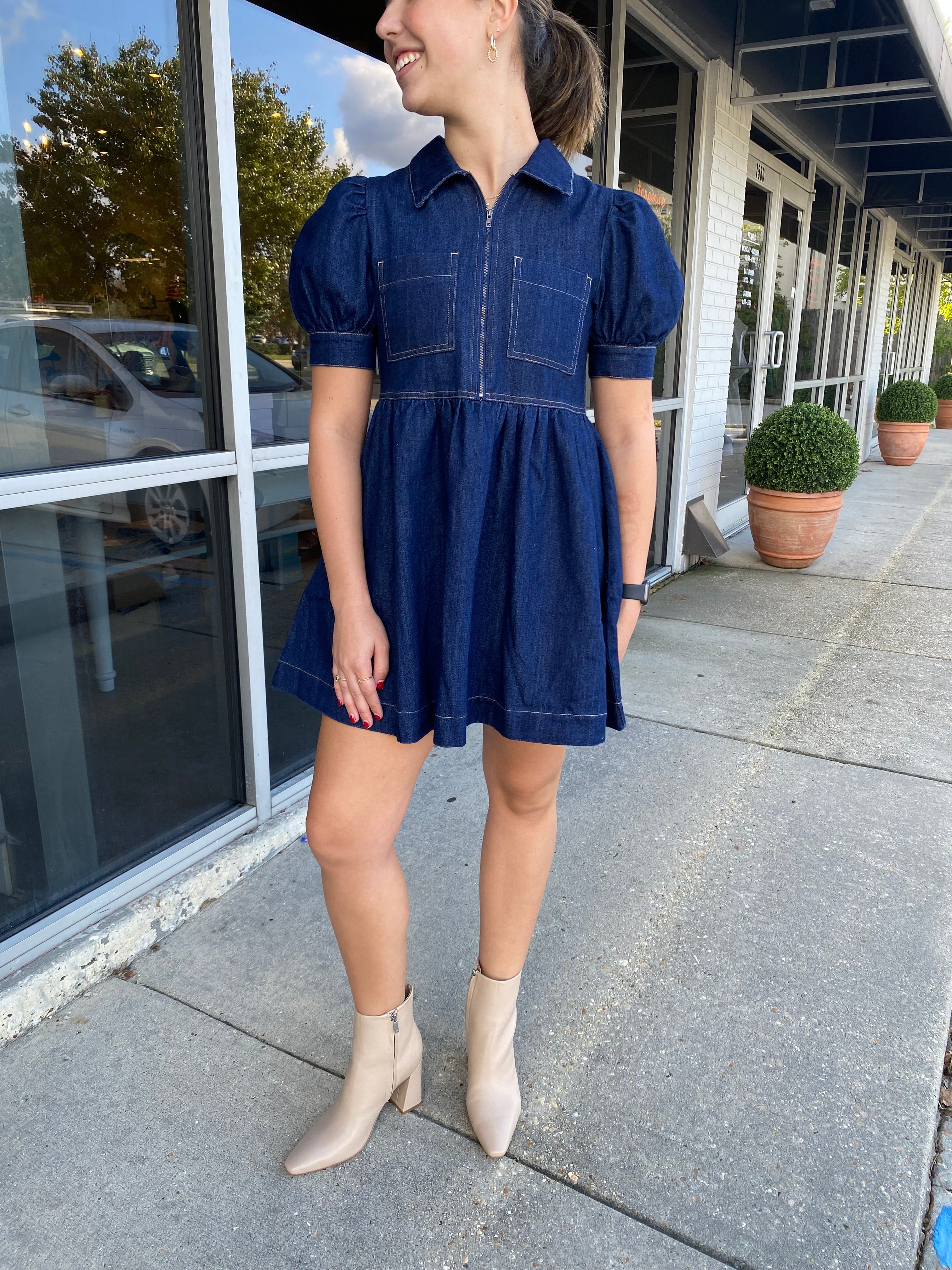 Kamryn Denim Dress