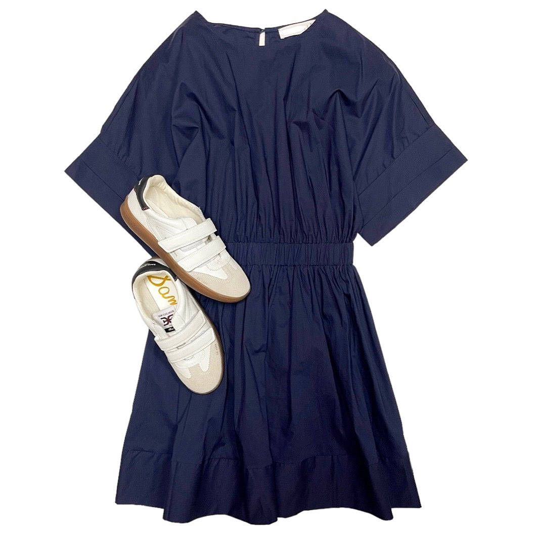 Mae Dress Navy