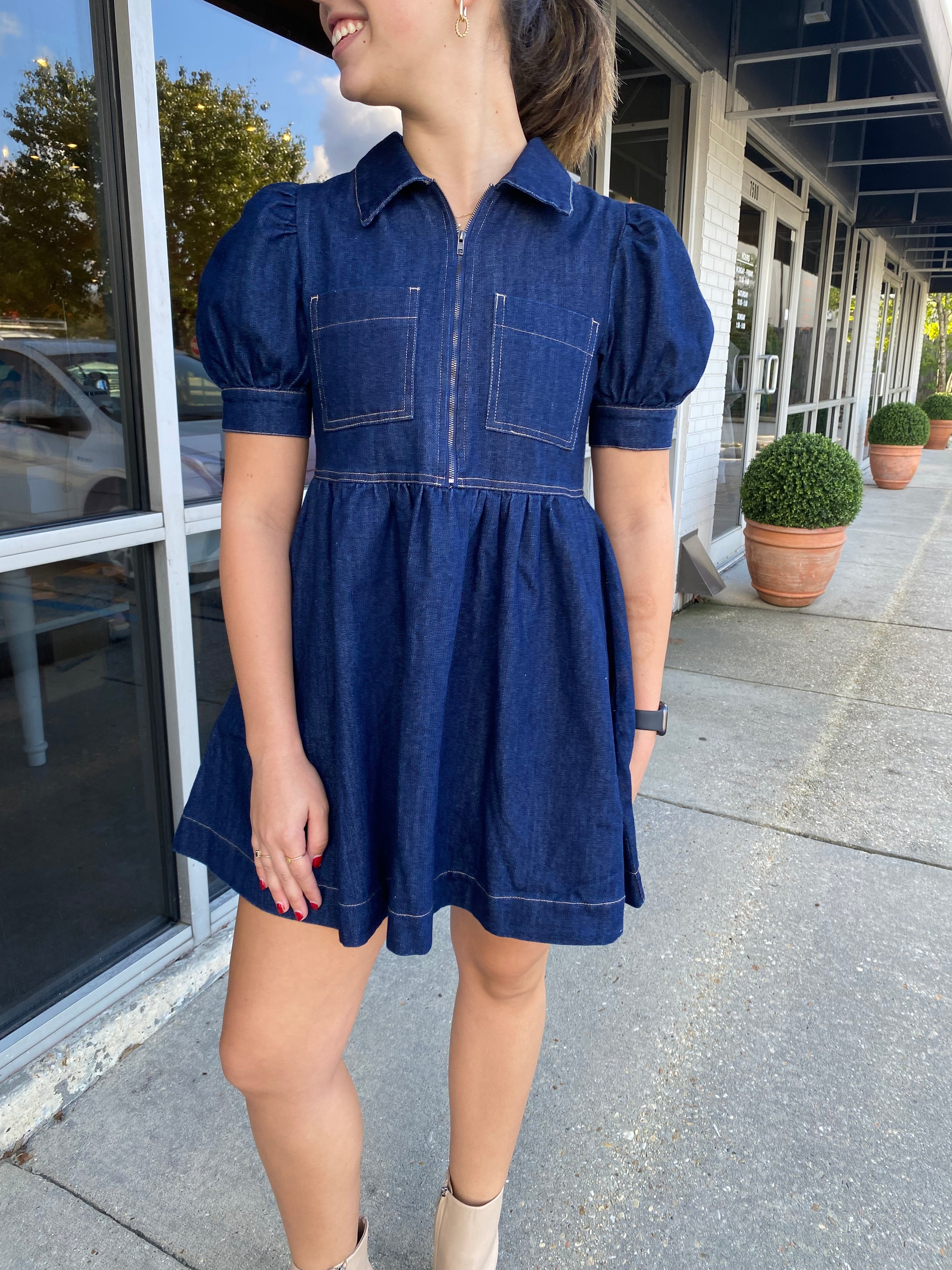 Kamryn Denim Dress