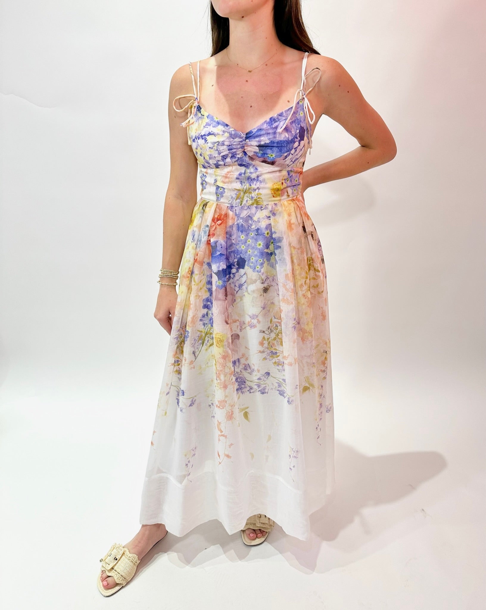 Taylorann Midi Dress Multi