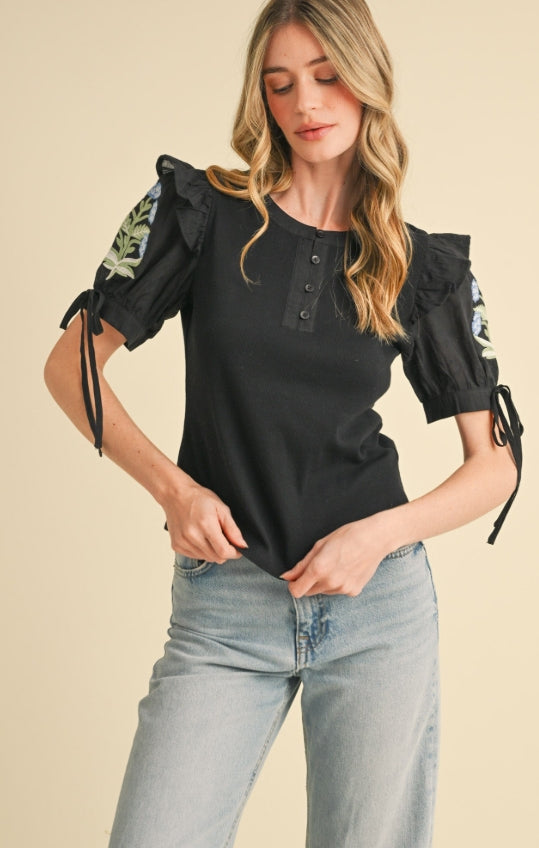 Charmane Top Black