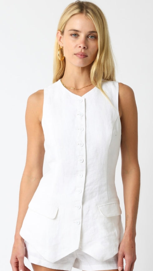 Gianna Top White