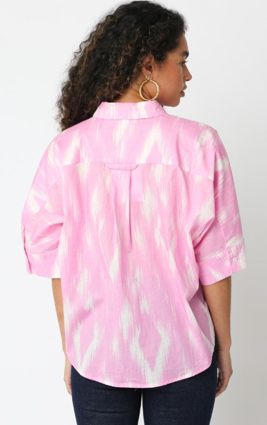 Irwin Top Pink/Cream