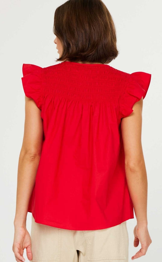 Leighton Top Red