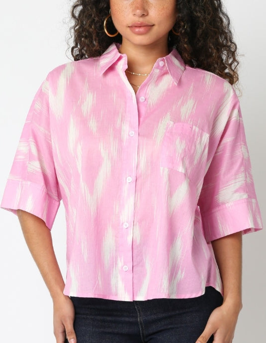 Irwin Top Pink/Cream