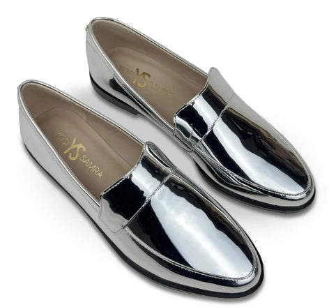 Metallic Loafer Silver