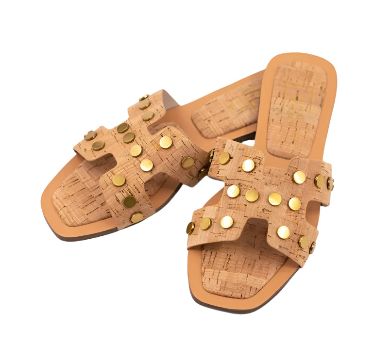 Studded Sandal Cork