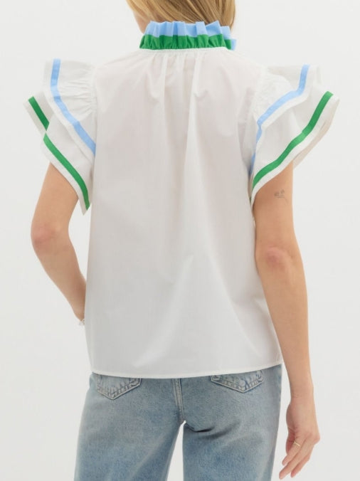 Waldorf Top Off White
